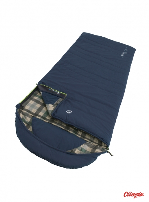 Śpiwór turystyczny Outwell Camper (200 cm) - DEEP BLUE