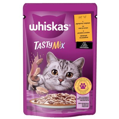 Karma dla kota WHISKAS Tasty Mix Indyk z jagnięciną 85 g