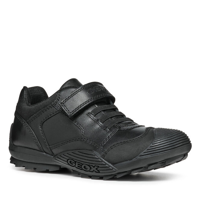 Półbuty Geox Jr Savage J0424B 043ME C9999 D Black