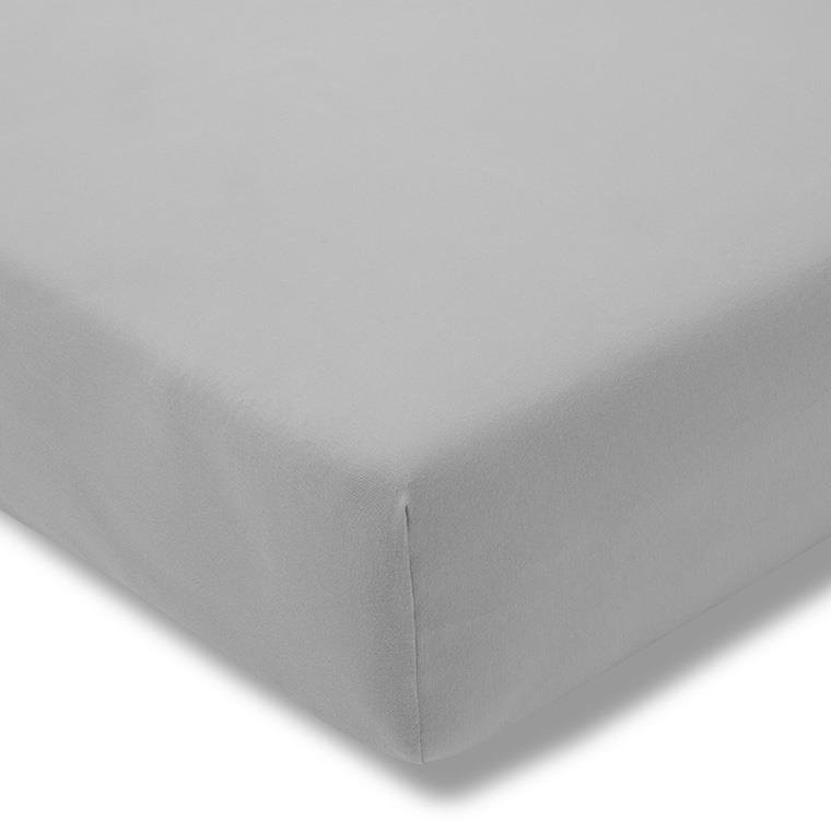 Estella ESTELLA Prześcieradło Welurowe Z Gumką Szare 915 100x200 4053912056036