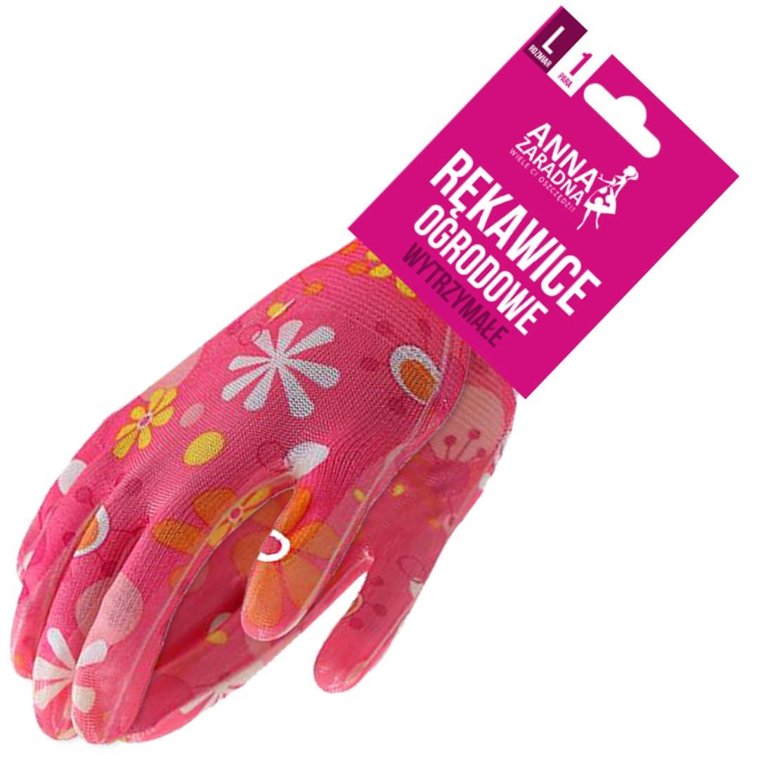 Anna Zaradna Rękawice OGRODOWE MOCNE UNIWERSALNE L