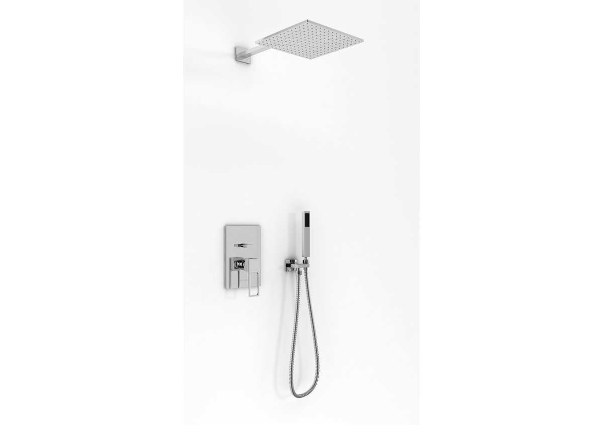 Kohlman NEXEN podtynkowy zestaw prysznicowy z deszczownicą kwadratową Q20 QW210UQ20  QW210UQ20