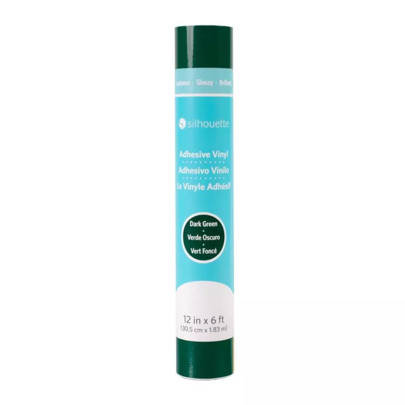 Folia samoprzylepna Silhouette ciemnozielona (30 cm)