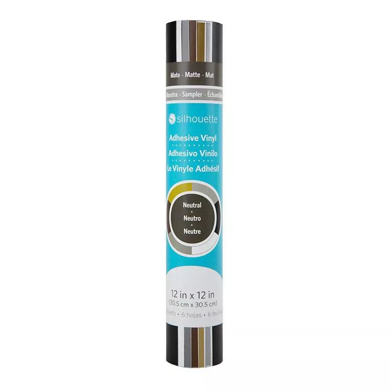 Zestaw startowy 6 folii samoprzylepnych Silhouette – różne kolory folii (30 cm)