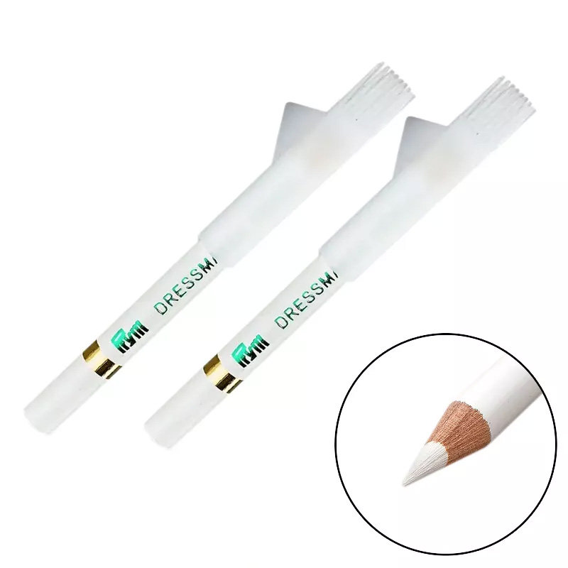 Kreda krawiecka w ołówku, biała (2 szt.) Prym