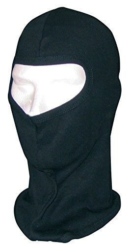 SOTTOCASCO IN COTONE 100% NERO