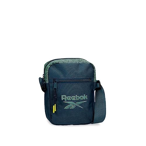Reebok Summerville Obudowa na messenger Mały Niebieski 12x17x2,5 cms Poliester, niebieski, Talla única, Mały pasek na ramię