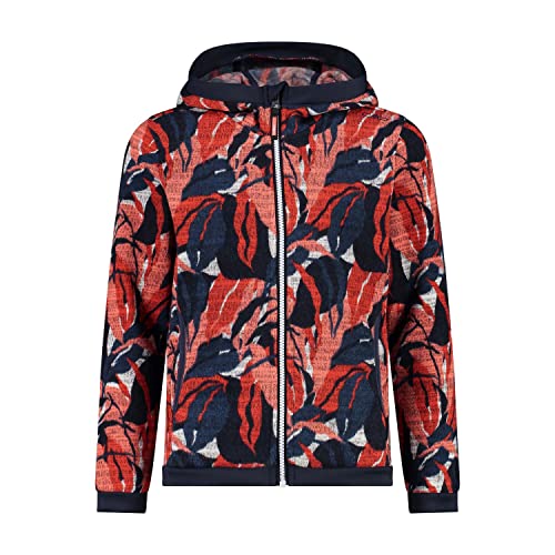 CMP - Kid G Jacket Fix Hood, Girl, Flamingo-Campari, 164