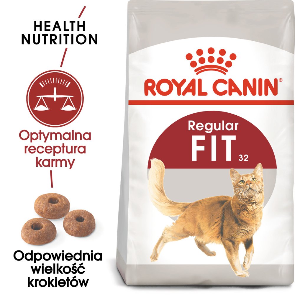 ROYAL CANIN  FIT 32 2kg + niespodzianka dla kota GRATIS!