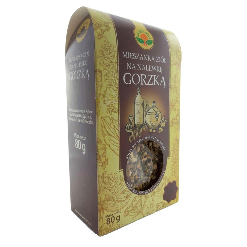 NATURA WITA NATURA WITA MIESZANKA ZIÓŁ NA NALEWKĘ GORZKĄ 80G