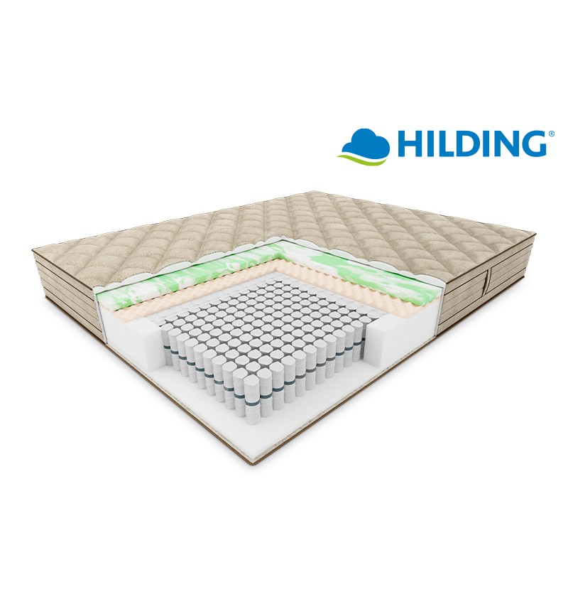 HILDING SOLANO - materac naturalny, sprężynowy, Rozmiar - 180x200 WYPRZEDAŻ, WYSYŁKA GRATIS, 603-671-572