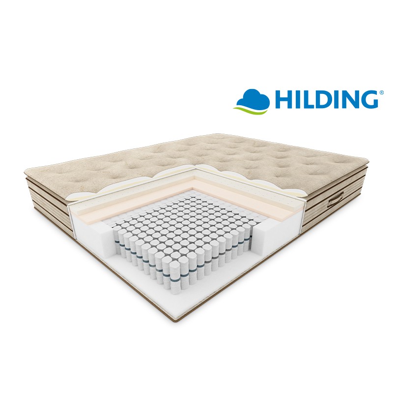HILDING TIVANO - materac naturalny, sprężynowy, Rozmiar - 180x200 WYPRZEDAŻ, WYSYŁKA GRATIS, 603-671-572