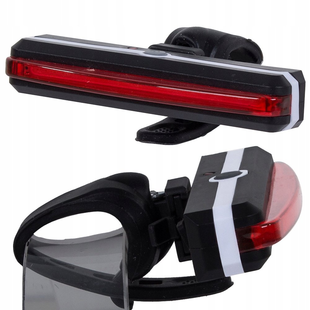 Lampka Rowerowa Tylna Tył Usb Led Cob Na Rower