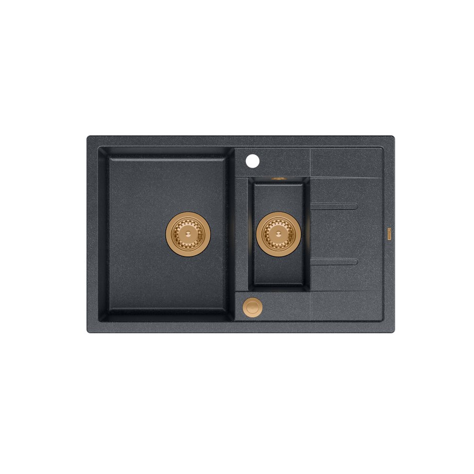 Quadron HB8224U8-C1_P2O Morgan 156 Black diamond (czarny nakrapiany/miedziany)