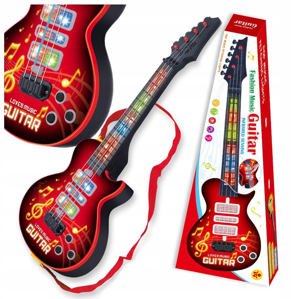 Rockowa Gitara Dla Dzieci Z Nauka Gry Na Gitarze