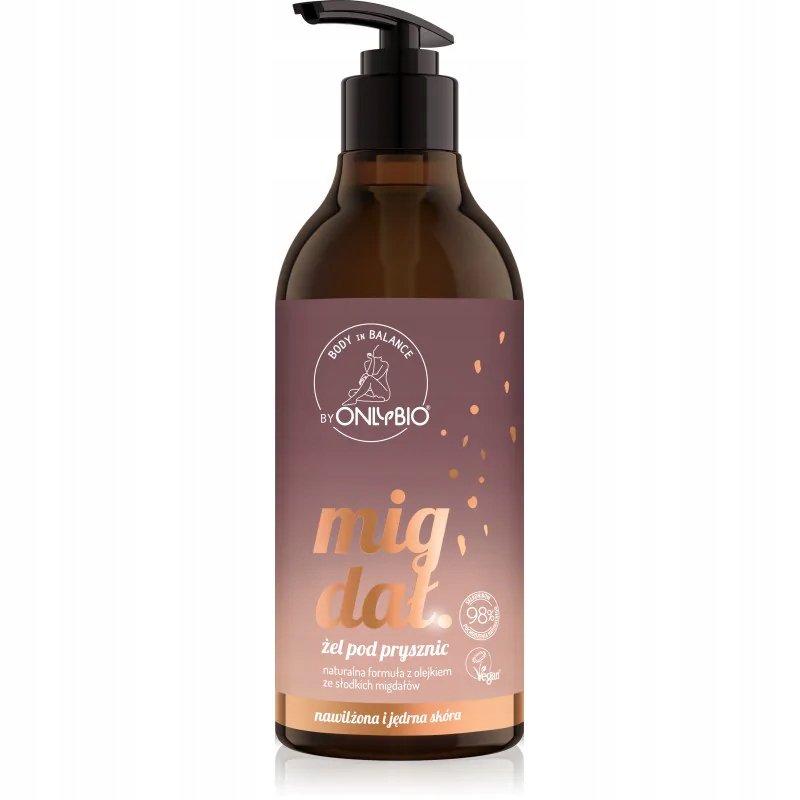 Only Bio, Żel Pod Prysznic Migdałowy, 400ml
