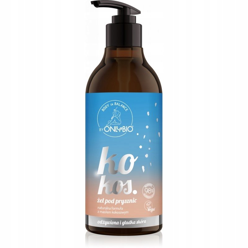 Only Bio, Żel Pod Prysznic Kokosowy, 400ml
