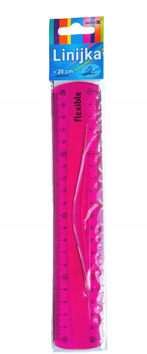 Aliga Linijka elastyczna 20 cm, Aliga