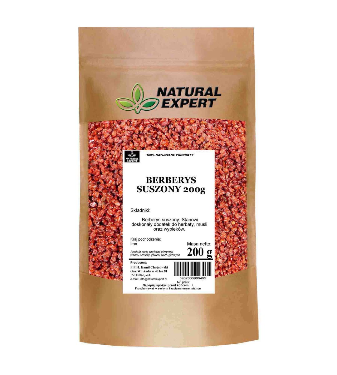 BERBERYS SUSZONY 200g