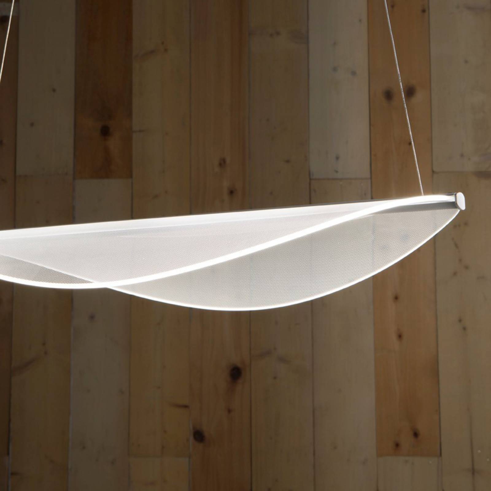 Lampa wisząca LED Stilnovo Diphy, 1-punktowa, Phase, 54 cm