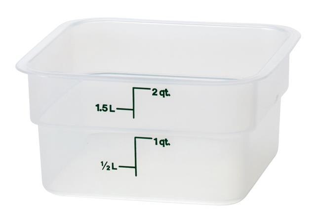 Cambro POJEMNIK NA ŻYWNOŚĆ Z POLIPROPYLENU CAMSQUARE® 1,9 l