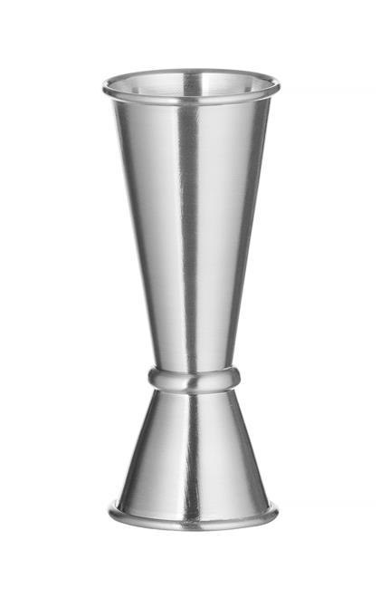 Miarka barmańska z pierścieniem, 25/50ml