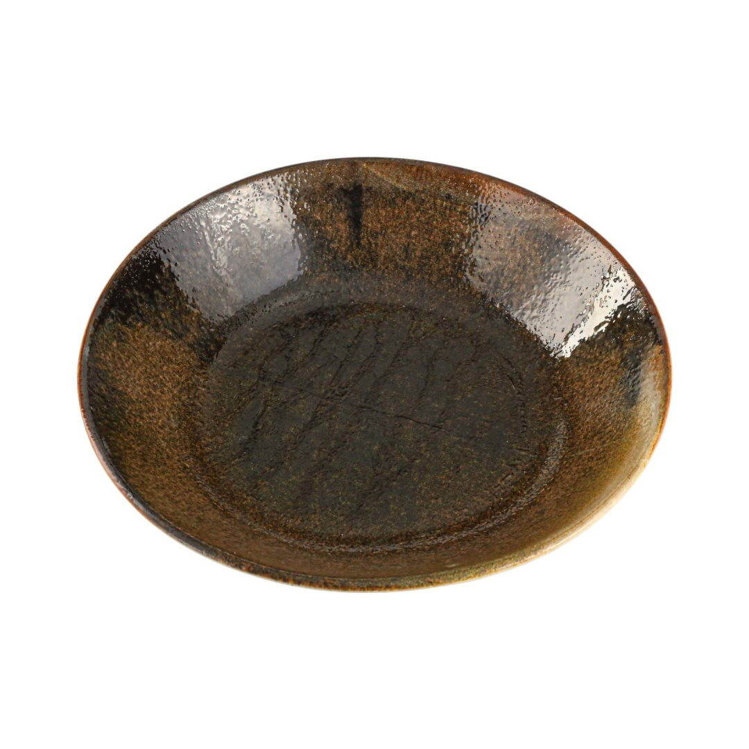 Porland TALERZ GŁĘBOKI GENESIS 23 cm KAMIONKA BRĄZ