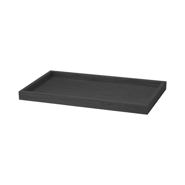Fine Dine TACA DĘBOWA MADEIRA BLACK CZARNA GN 1/1 530x325x40 mm