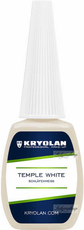 KRYOLAN - TEMPLE WHITE - Posiwiacz sceniczny do włosów - WHITE - ART. 1501 - 12 ml