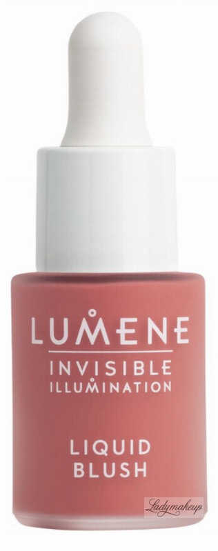 LUMENE - KAUNIS - INVISIBLE ILLUMINATION - LIQUID BLUSH - Płynny róż z serum - Bright Bloom - 15 ml