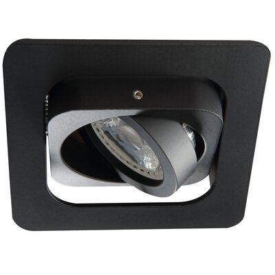 Kanlux Oczko halogenowe Alren R DTL-B 26757 lampa sufitowa wpuszczana downlight 1x35W GU10 czarne
