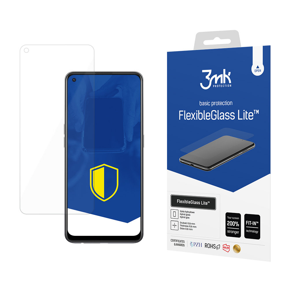 3MK szkło hybrydowe FlexibleGlass Lite do Oppo F19 Pro+ 5G 8_2271233
