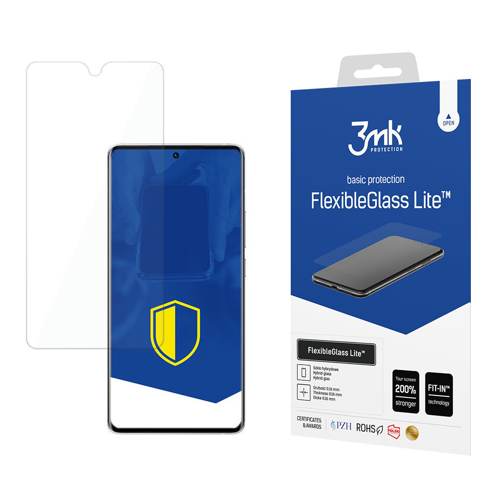 3MK szkło hybrydowe Flexible 2,5D Lite do Vivo X70 Pro 8_2275967