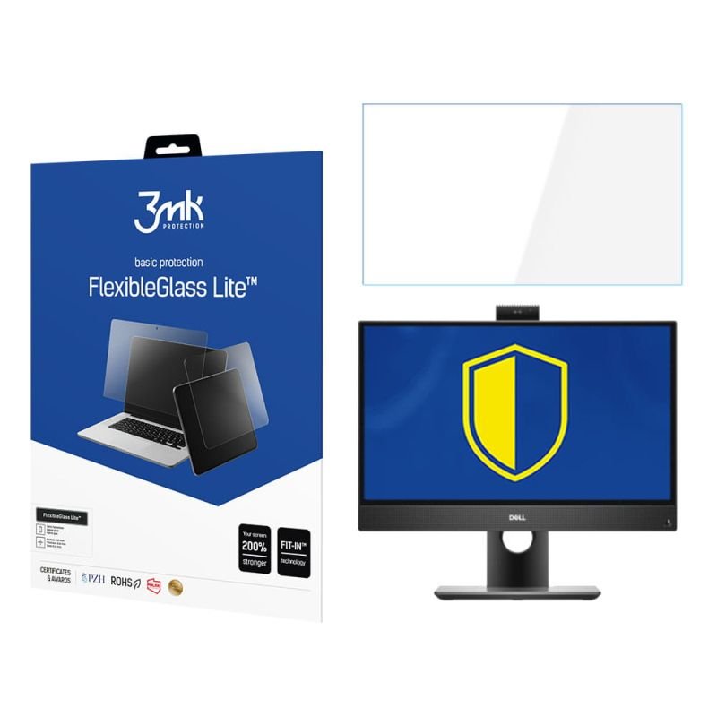 Niepękające szkło hybrydowe do Dell Optiplex 3280   - 3mk FlexibleGlass Lite