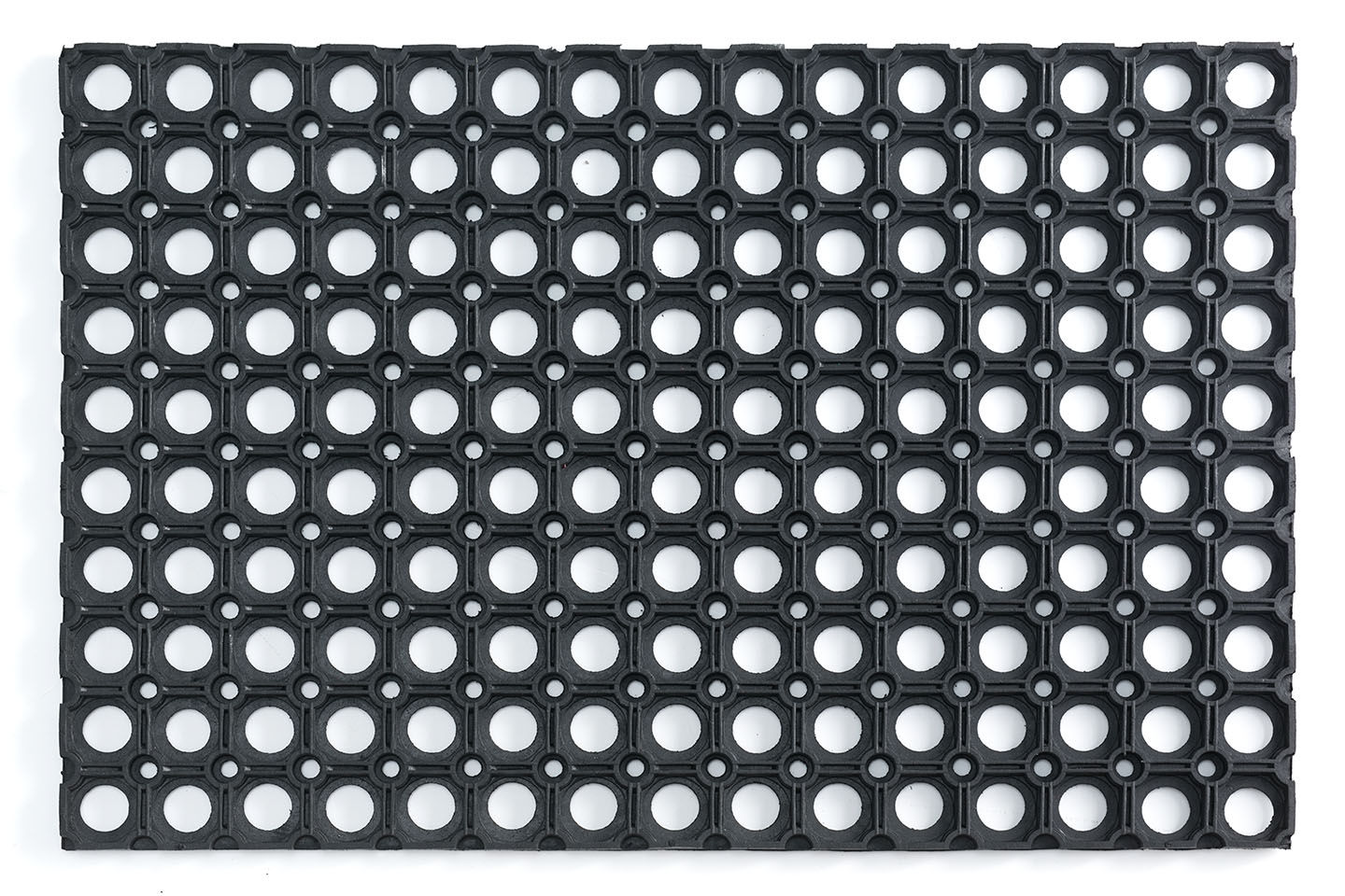 Wycieraczka Gumowa Ażurowa 16X400X600 Czarna