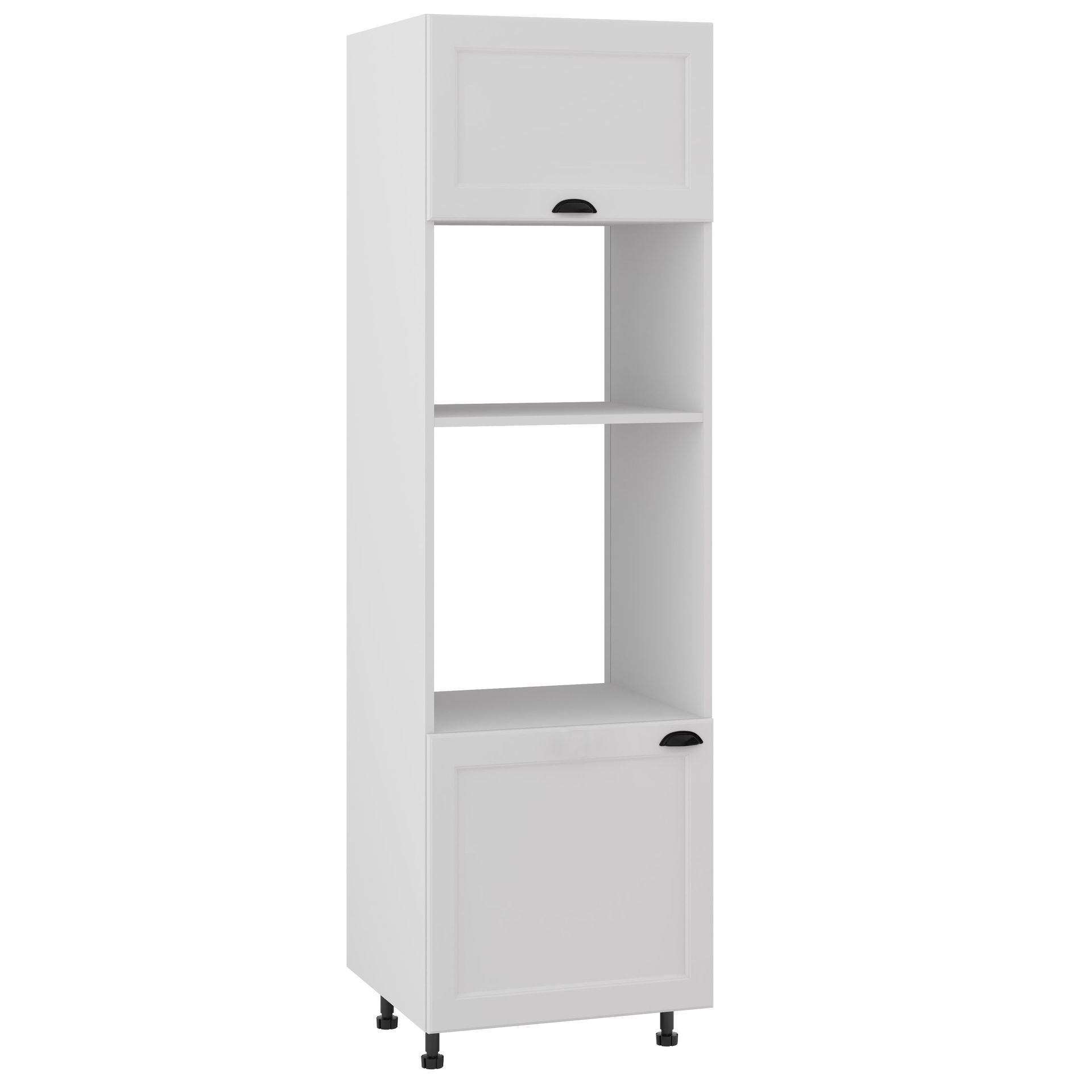 London Słupek Pod Zabudowę Piekarnika/Mikrofalówki Dpp-60-38-197 Biały Mat