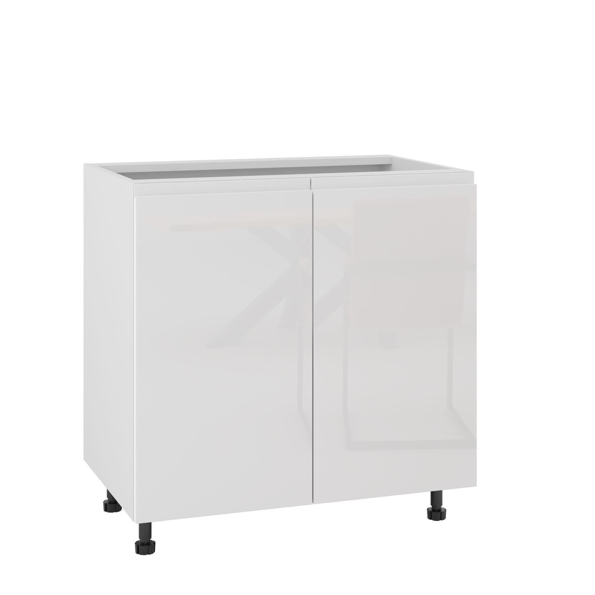Rimini Szafka Dolna D2-80 Biały Połysk
