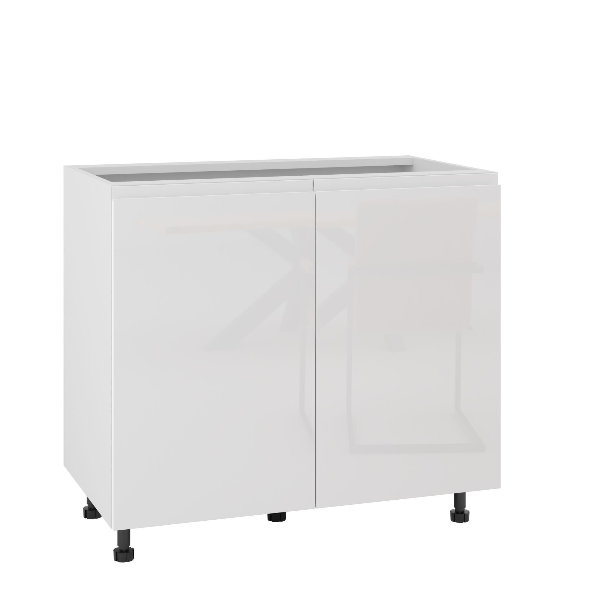 Rimini Szafka Dolna D2-90 Biały Połysk