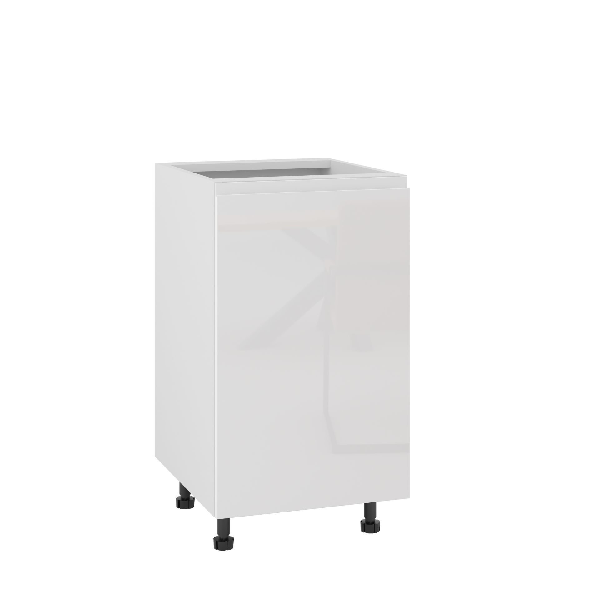 Rimini Szafka Dolna Prawa D-45 Biały Połysk