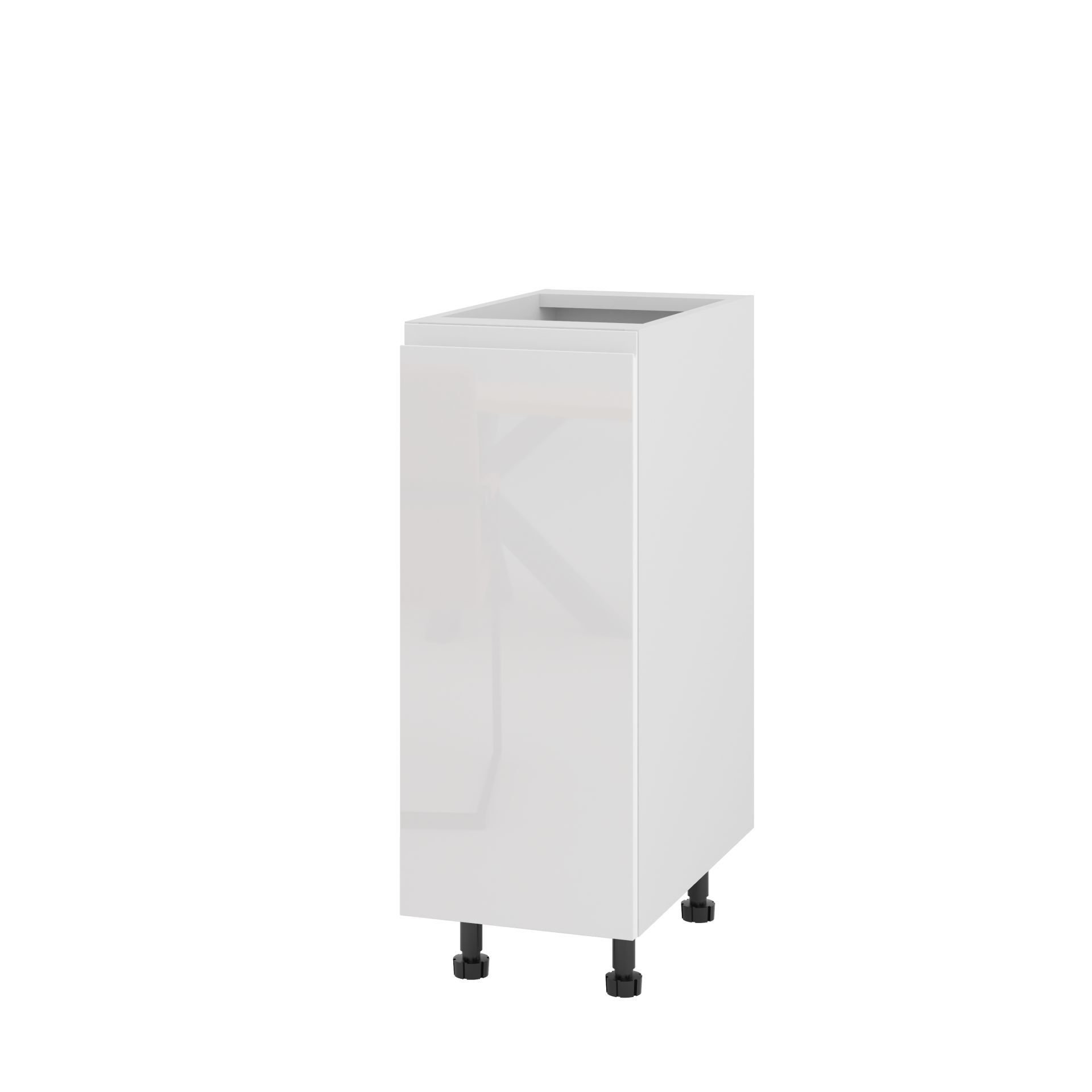 Rimini Szafka Dolna Lewa D-30 Biały Połysk