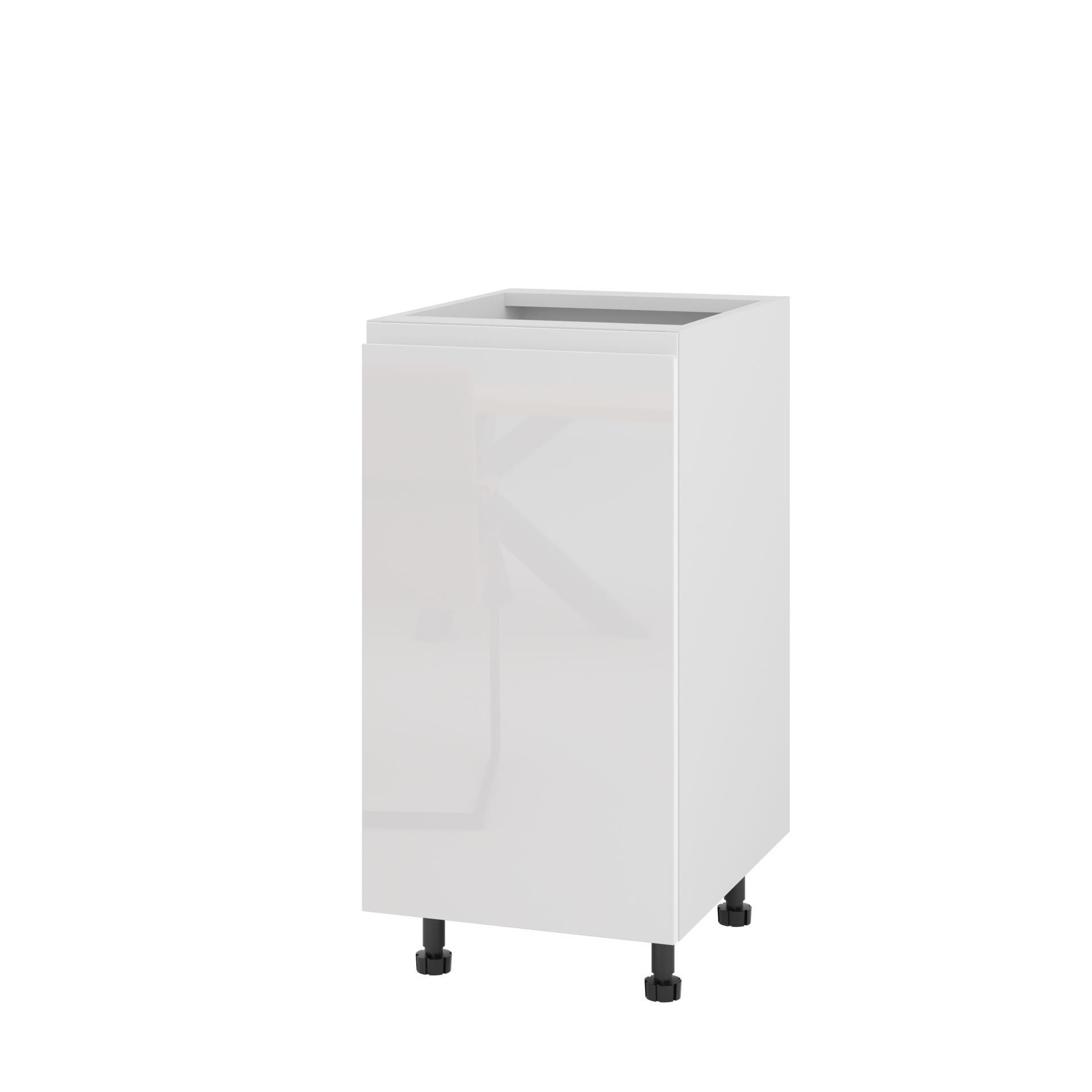 Rimini Szafka Dolna Lewa D-40 Biały Połysk