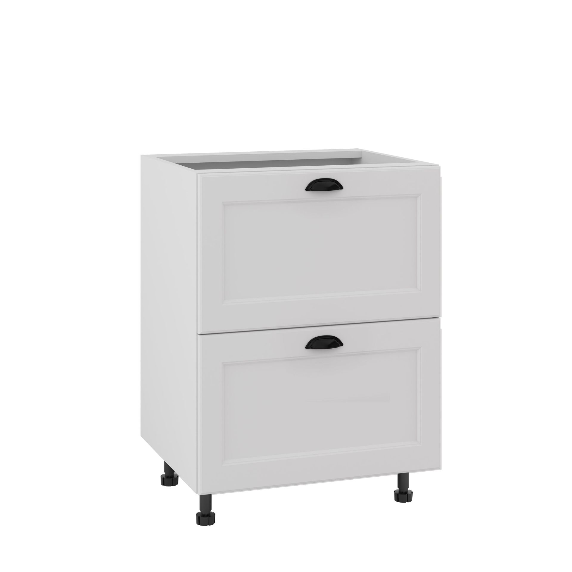 London Szafka Dolna Ds-60-2W_1Wew_Modernbox Biały Mat