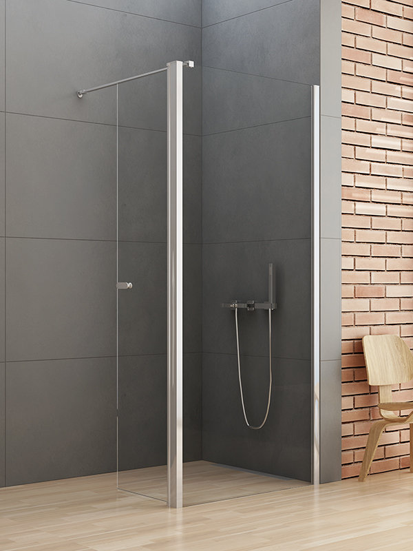 New Trendy Kabina Prysznicowa Walk-In New Soleo 110X195 K-0757