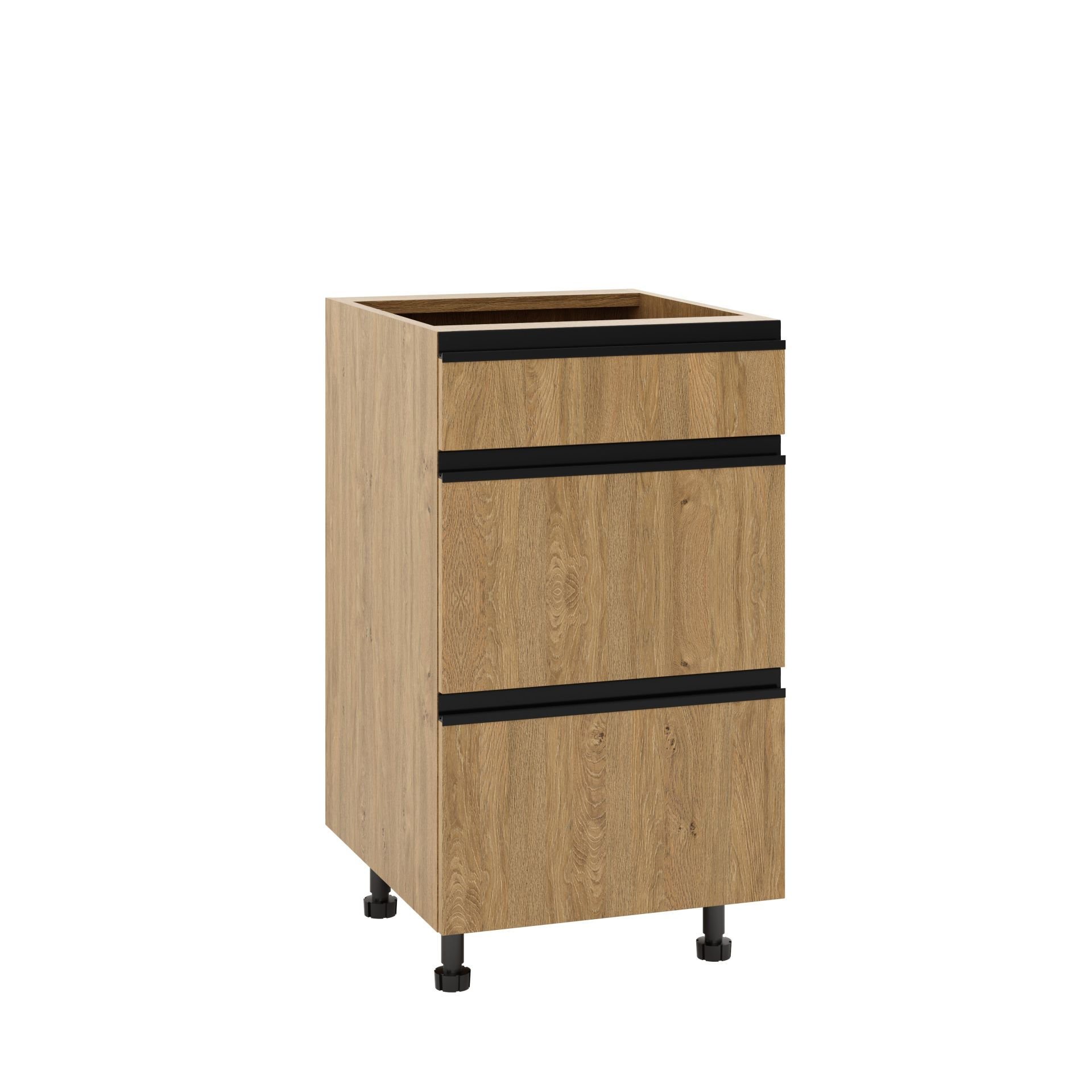 Bari Plus Szafka Dolna Ds-45-2W-1N_Modern Dąb Kamienny