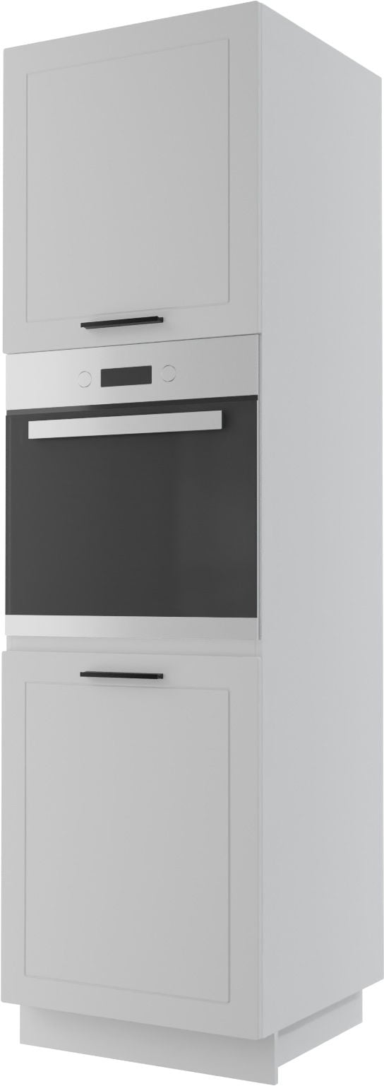 Bergamo Słupek Pod Zabudowę Piekarnika D14/Ru/2E 356 Hettich Biały Mat