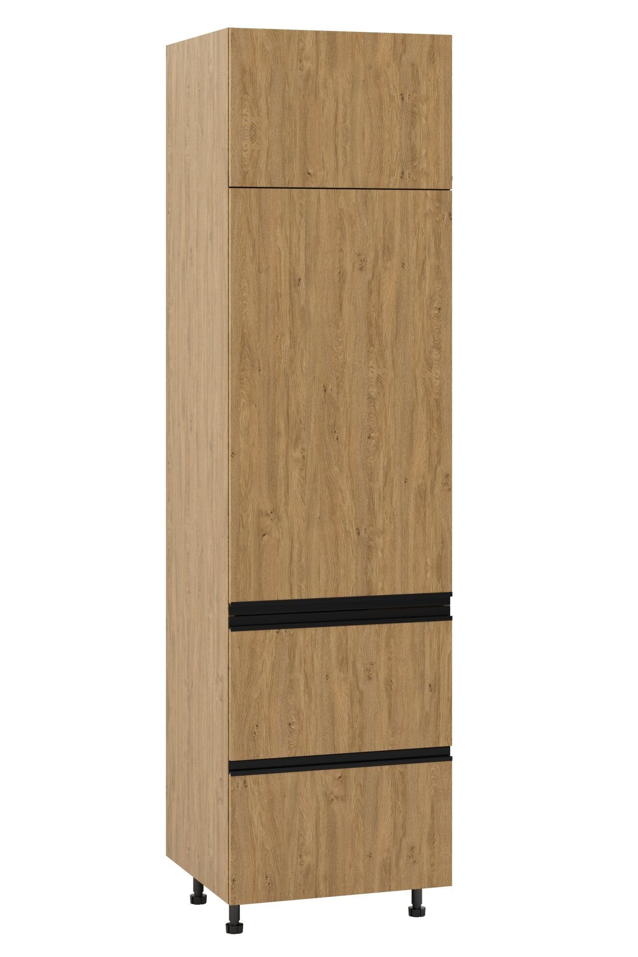 Bari Plus Słupek Ds2-60-220 Hk-Xs_Modern Lewa Dąb Kamienny