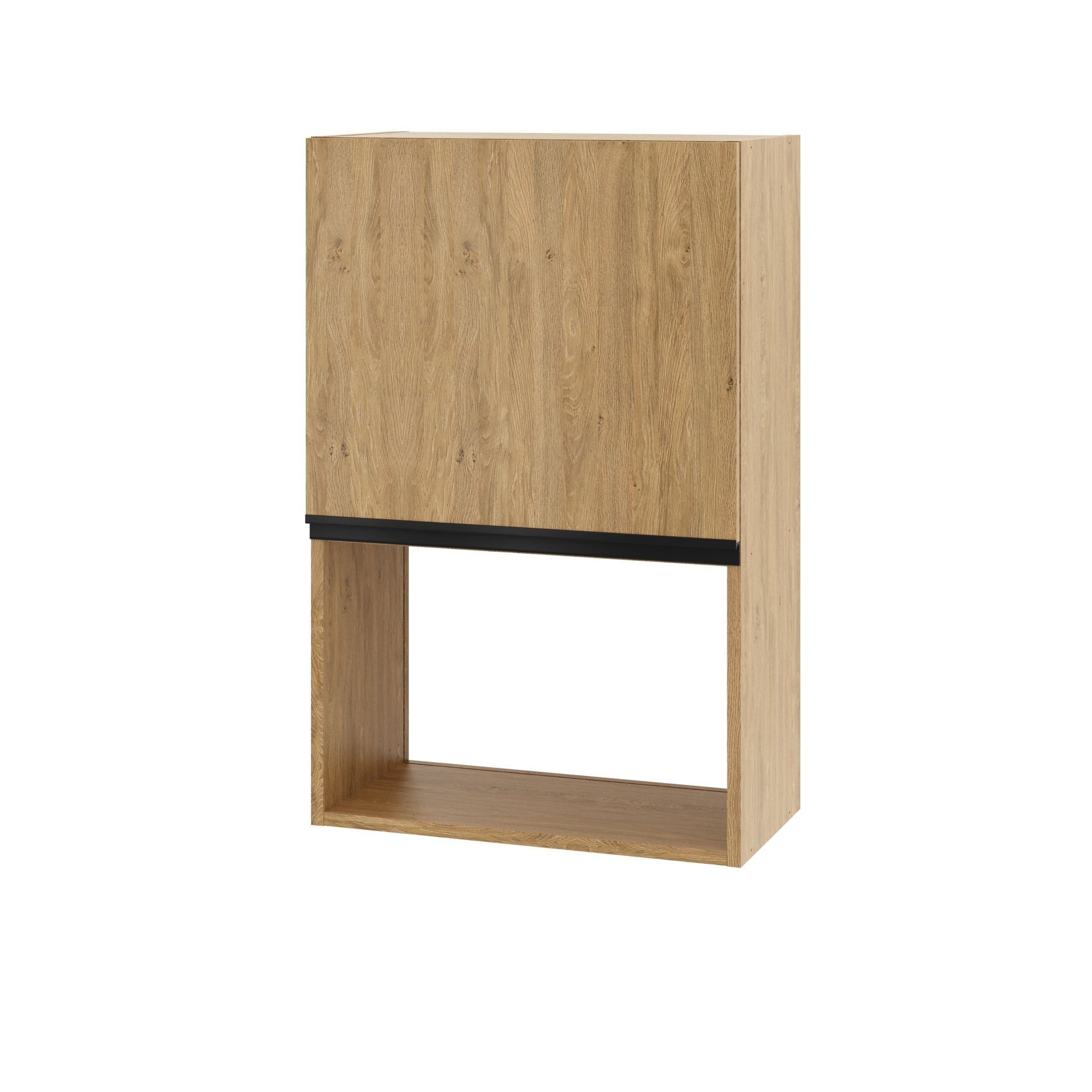 Bari Plus Szafka Wisząca Wysoka Pod Mikrofalówkę Lewa Gm-60-H92 Dąb Kamienny