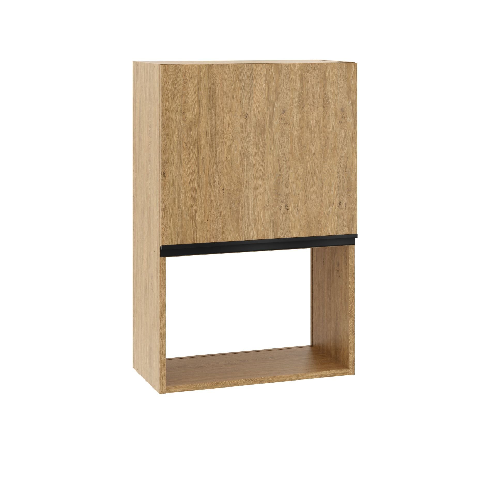 Bari Plus Szafka Wisząca Wysoka Pod Mikrofalówkę Prawa Gm-60-H92 Dąb Kamienny