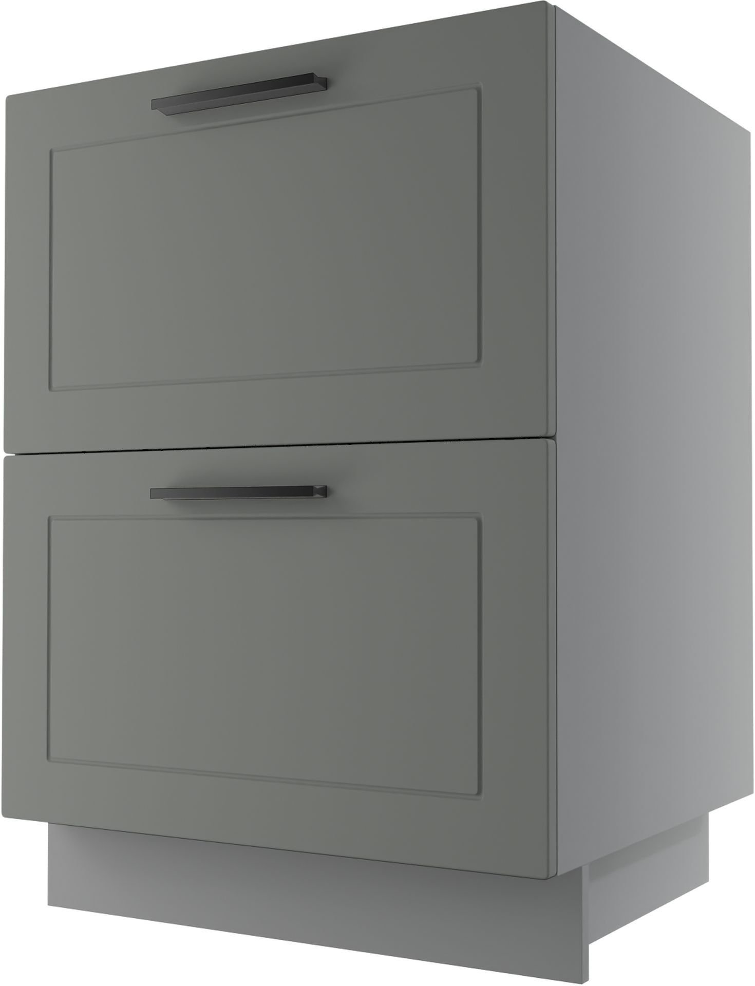 Bergamo Szafka Dolna D2M/60 Metabox Szary Mat