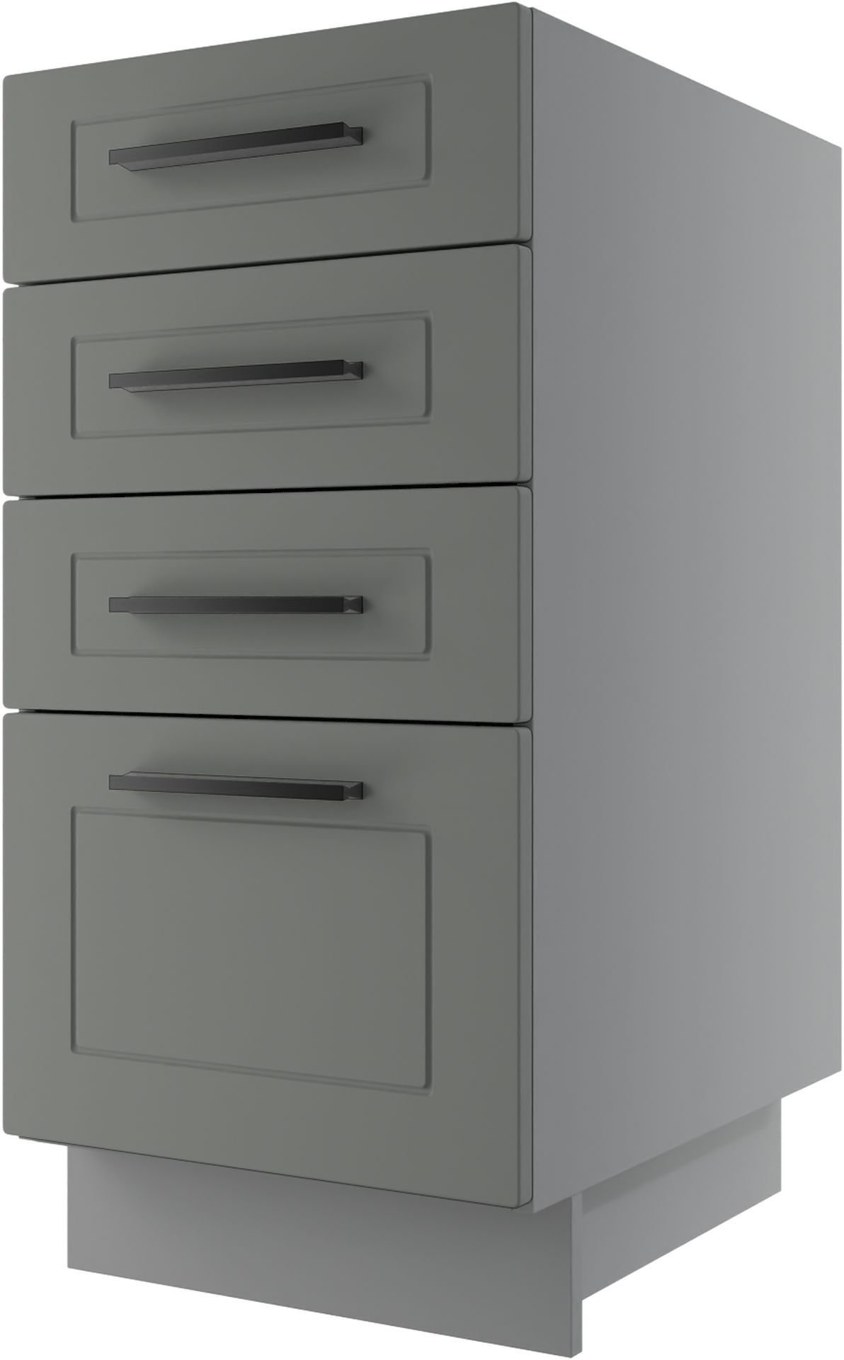 Bergamo Szafka Dolna D4M/40 Metabox Szary Mat